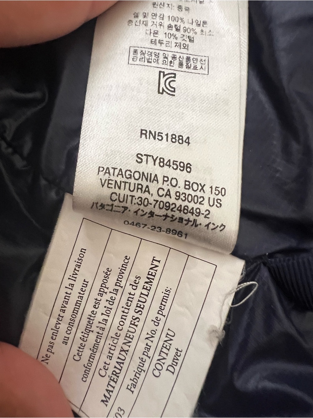 Patagonia Fitz Roy Down Puffer Jacket M - Picture 5 of 5